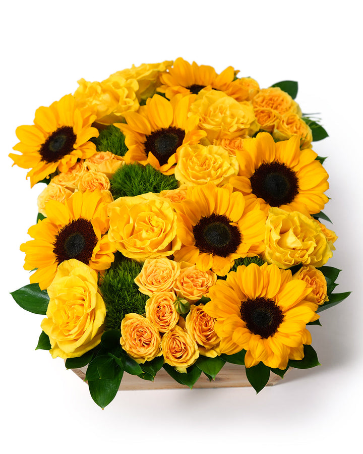 Flora Gift Box Yellow