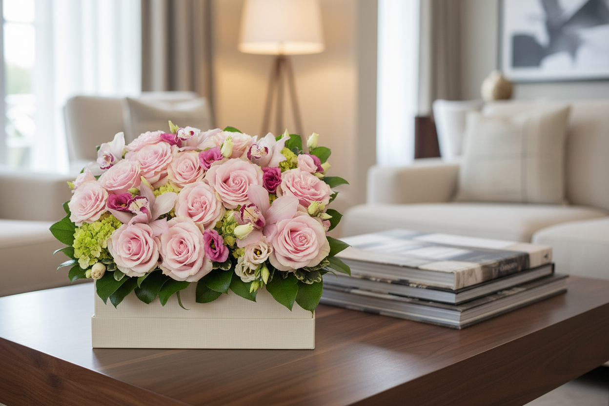 Flora Gift Box Pink